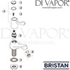 Bristan Lever Basin Taps 3 Inch Levers Bathroom Tap Spares